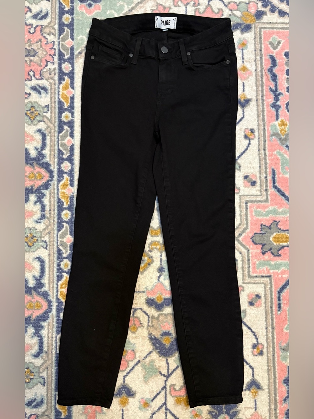 PAIGE Verdugo Crop Black Women's Jeans size 27